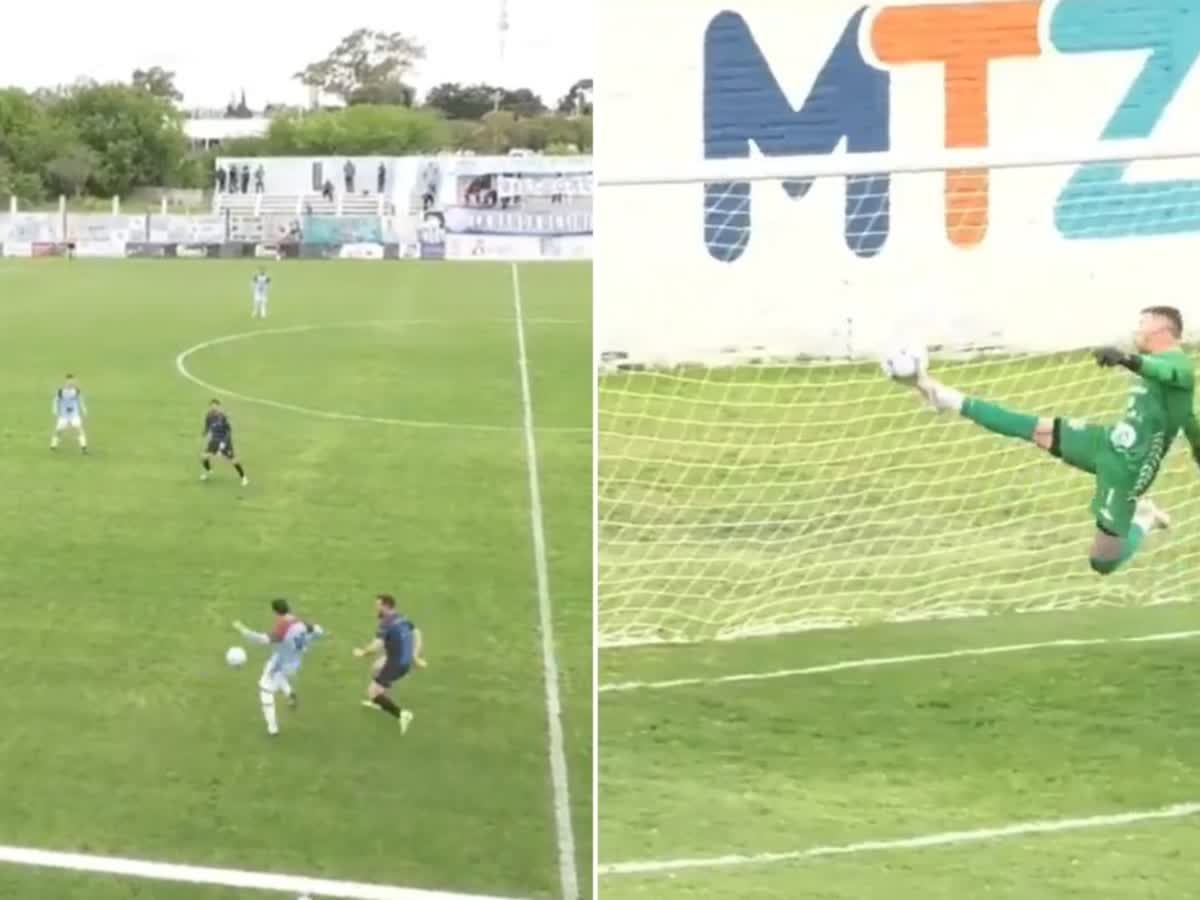 UAI Urquiza empata con un gol en contra desde mitad de cancha