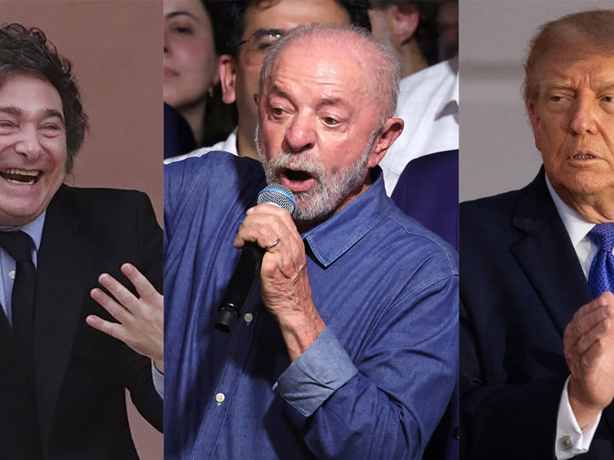 Lula analiza invitar a Milei y a Trump a su asunción en Brasilia