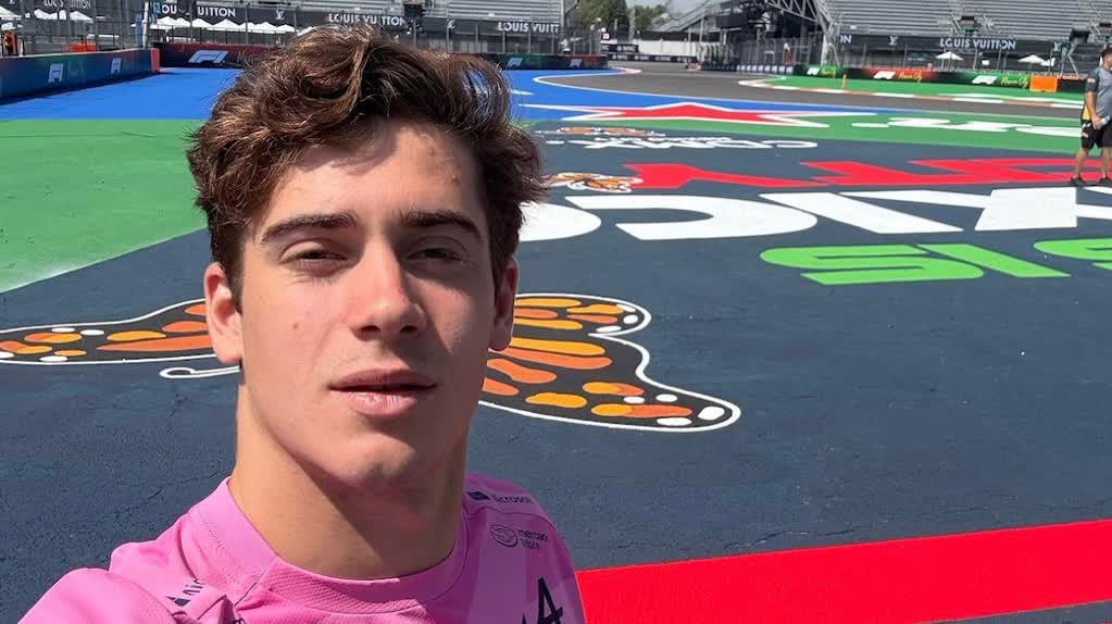 Franco Colapinto palpita el Gran Premio de México de Fórmula 1