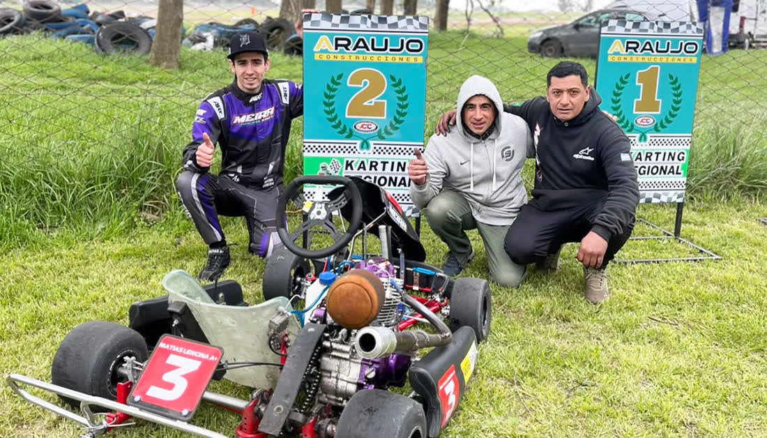 Destacada labor de pilotos locales en el Karting Regional