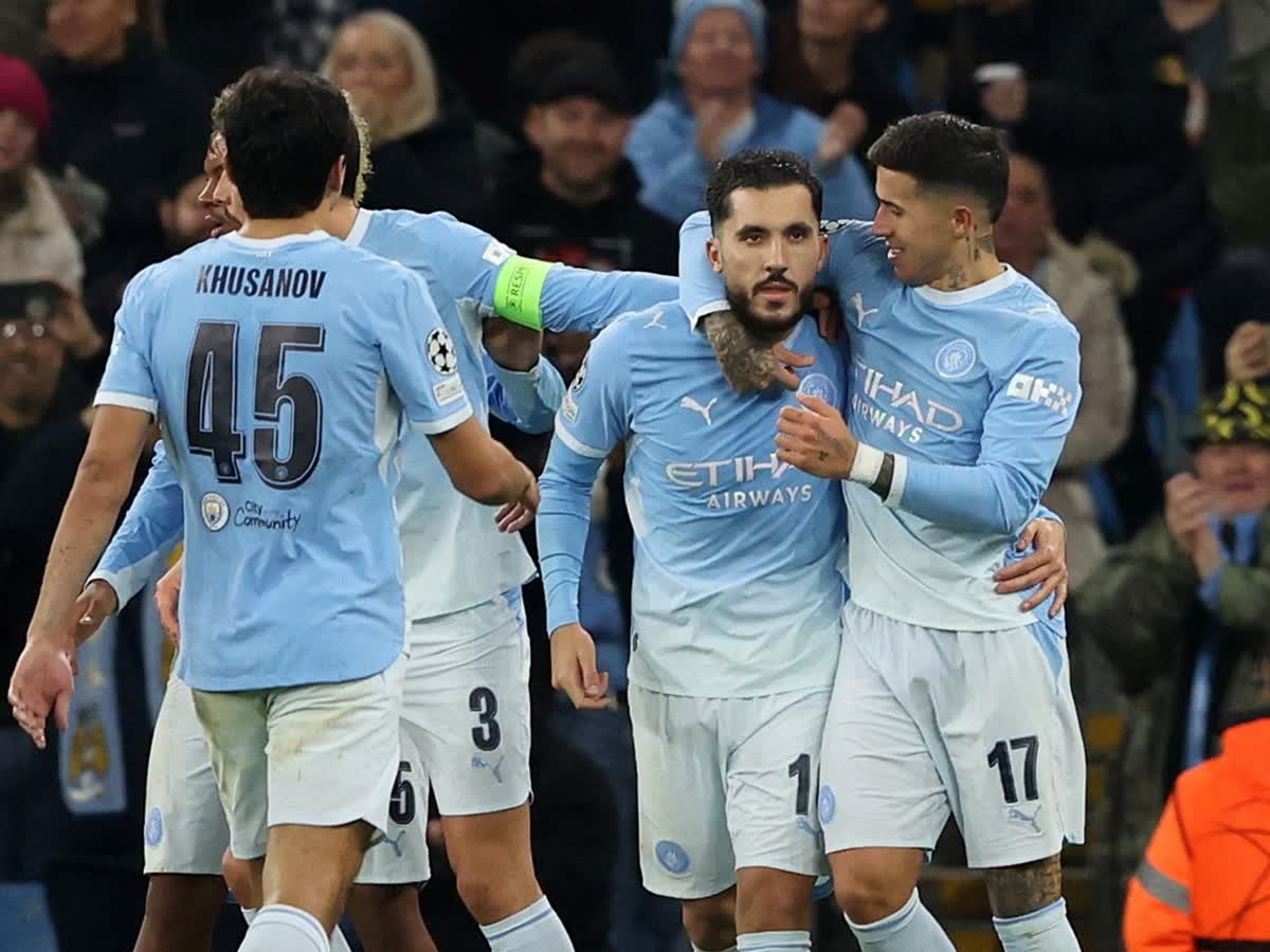 Manchester City golea 5 a 1 al AEK Atenas en la Champions League