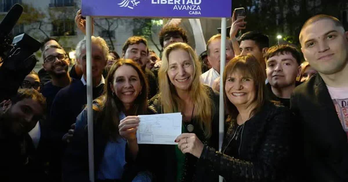 La Libertad Avanza realiza una jornada masiva de afiliaciones