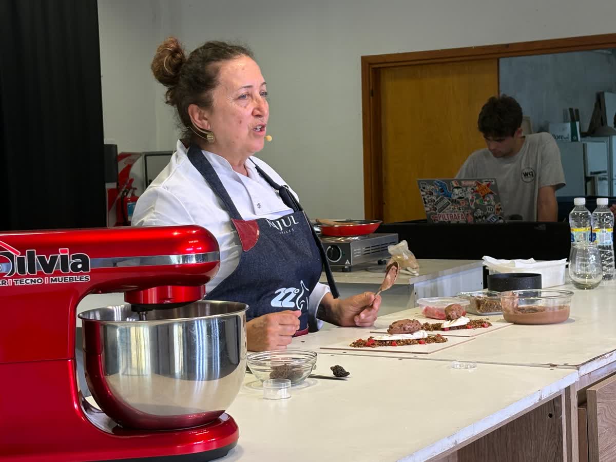 Paula Larroude presenta sabores patagónicos en la Fiesta del Postre