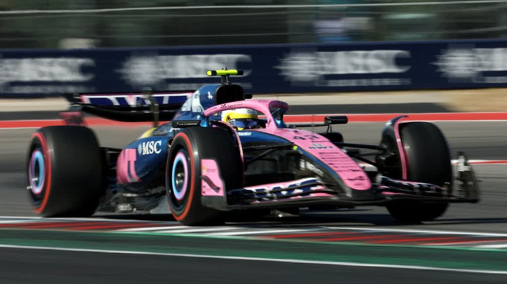 Franco Colapinto corre el Gran Premio de Estados Unidos de Fórmula 1