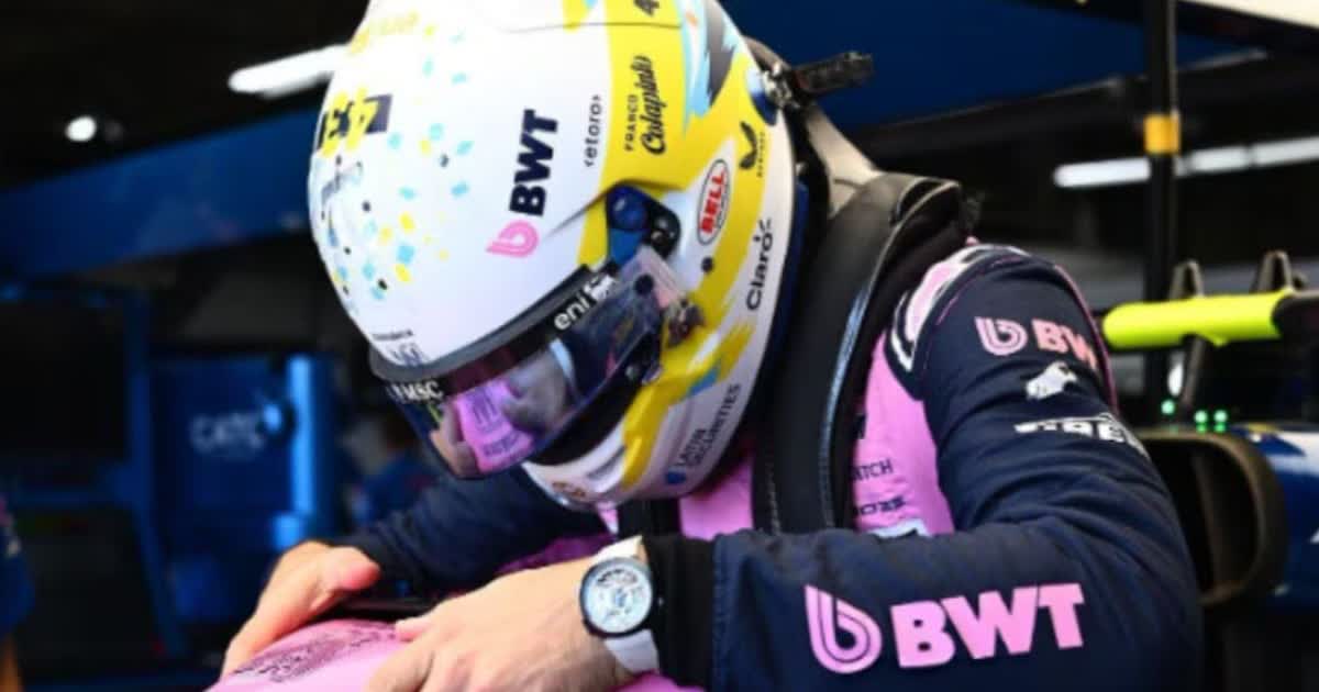 Franco Colapinto estrena casco especial con símbolos argentinos en Austin