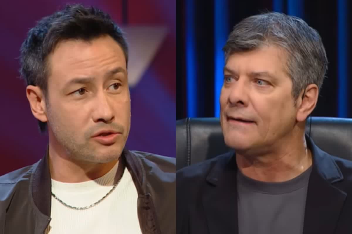 Luciano Pereyra bromea con Mario Pergolini sobre los temas que cantará al Papa