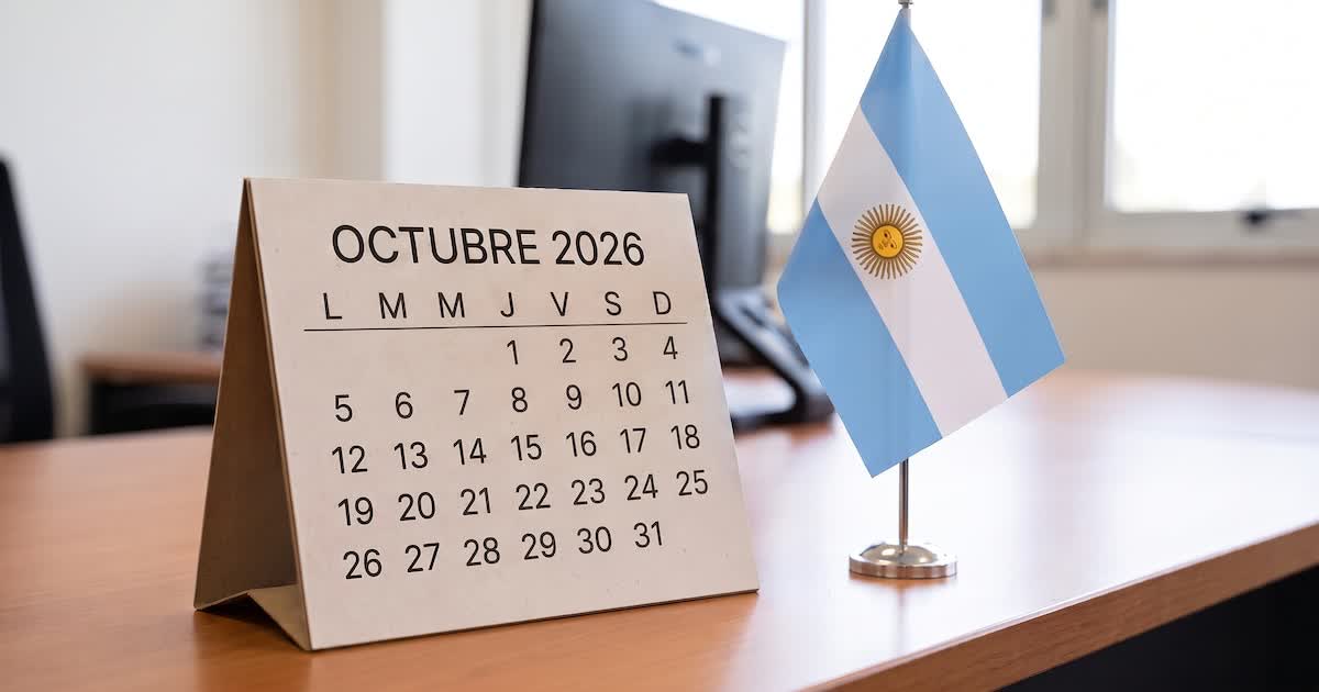 El calendario nacional confirma el próximo fin de semana largo de octubre