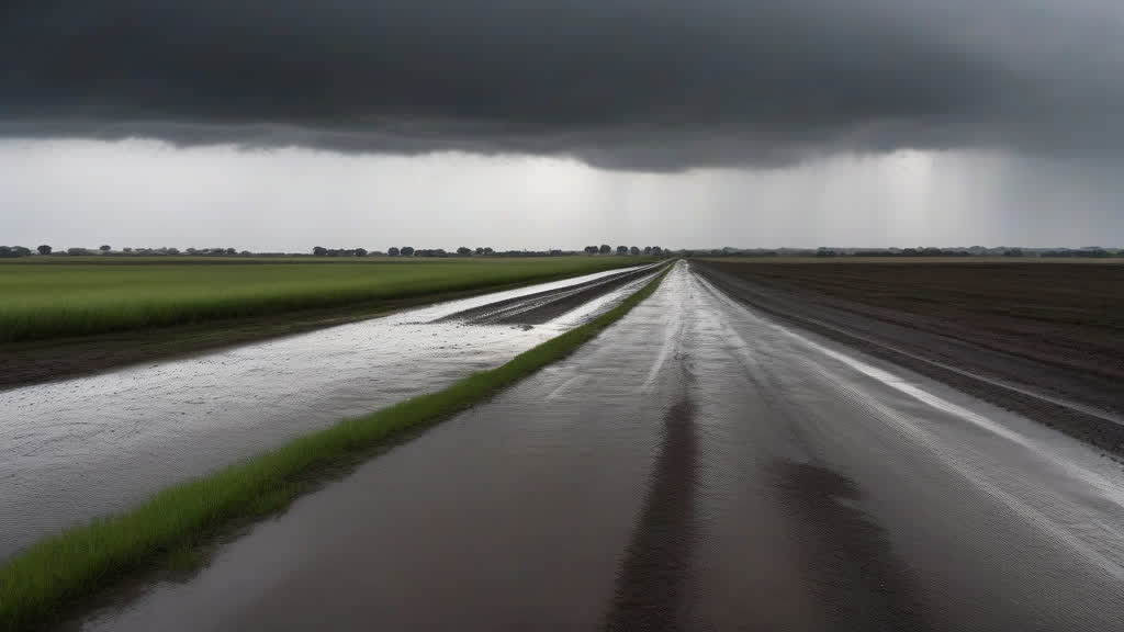 Clima en Balcarce: 71% de probabilidad de lluvia, con mínima de 9° y máxima de 21°