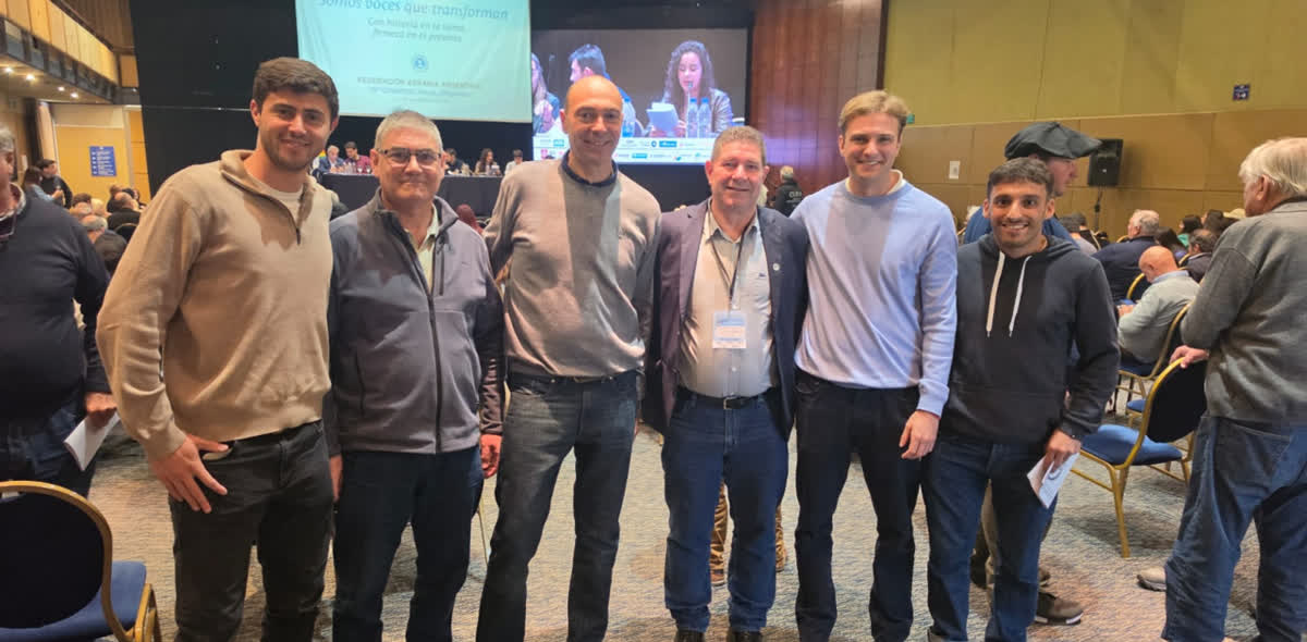 Dirigentes locales participan del Congreso Anual de la Federación Agraria