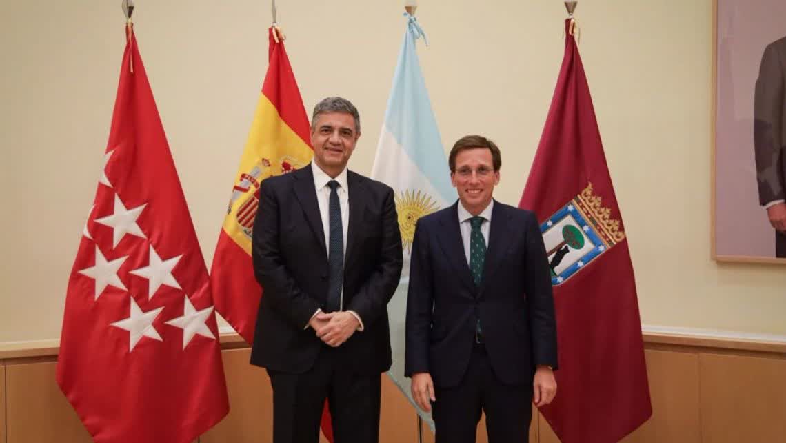 Jorge Macri participa en Madrid del Encuentro de Ciudades Iberoamericanas