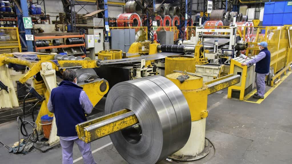 La industria metalúrgica cae 3,3% interanual en septiembre
