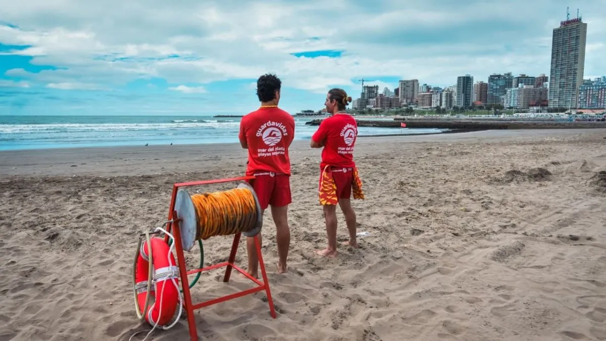 Comienza el operativo de seguridad en playas en Mar del Plata