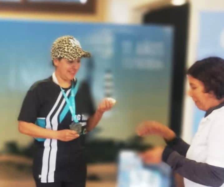 Ángela Servín sube al podio en la Atlántica Ultra