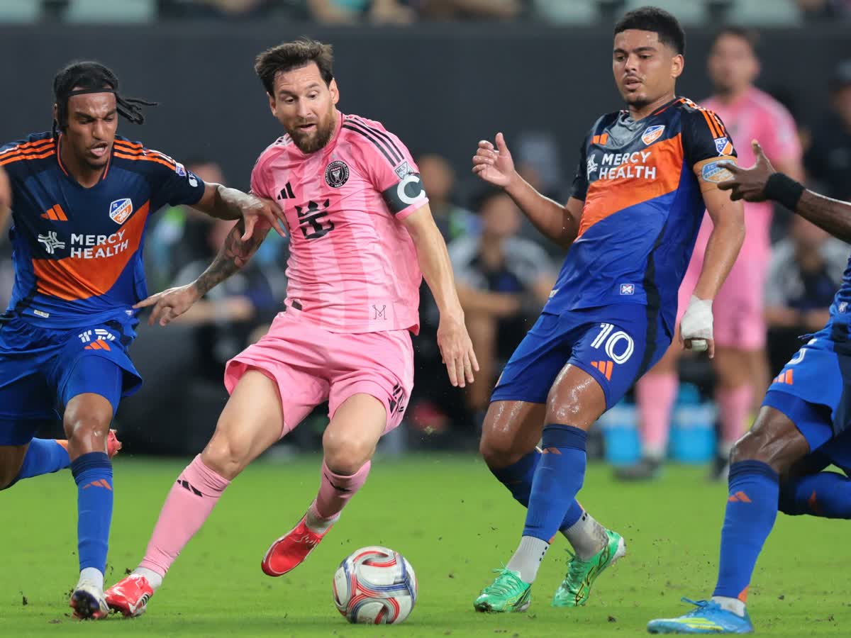 Inter Miami empata 2 a 2 con Cincinnati en la Major League Soccer