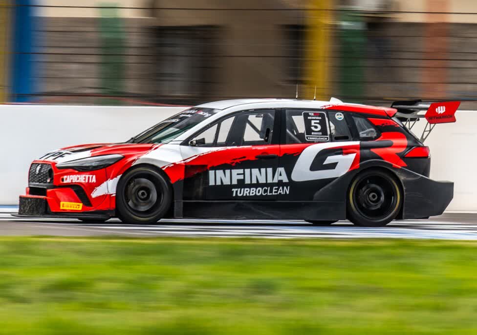 Valentín Yankelevich domina los ensayos del TC2000 en General Roca